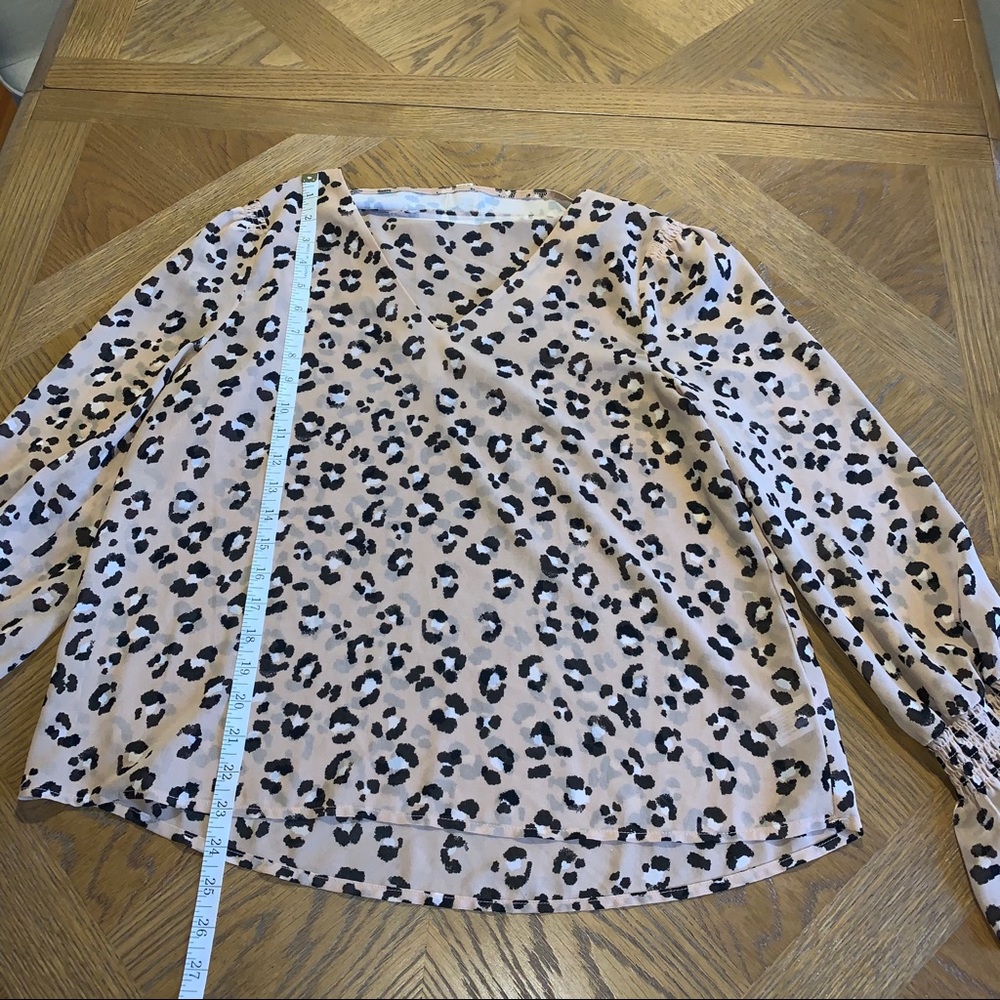 Leopard blouse